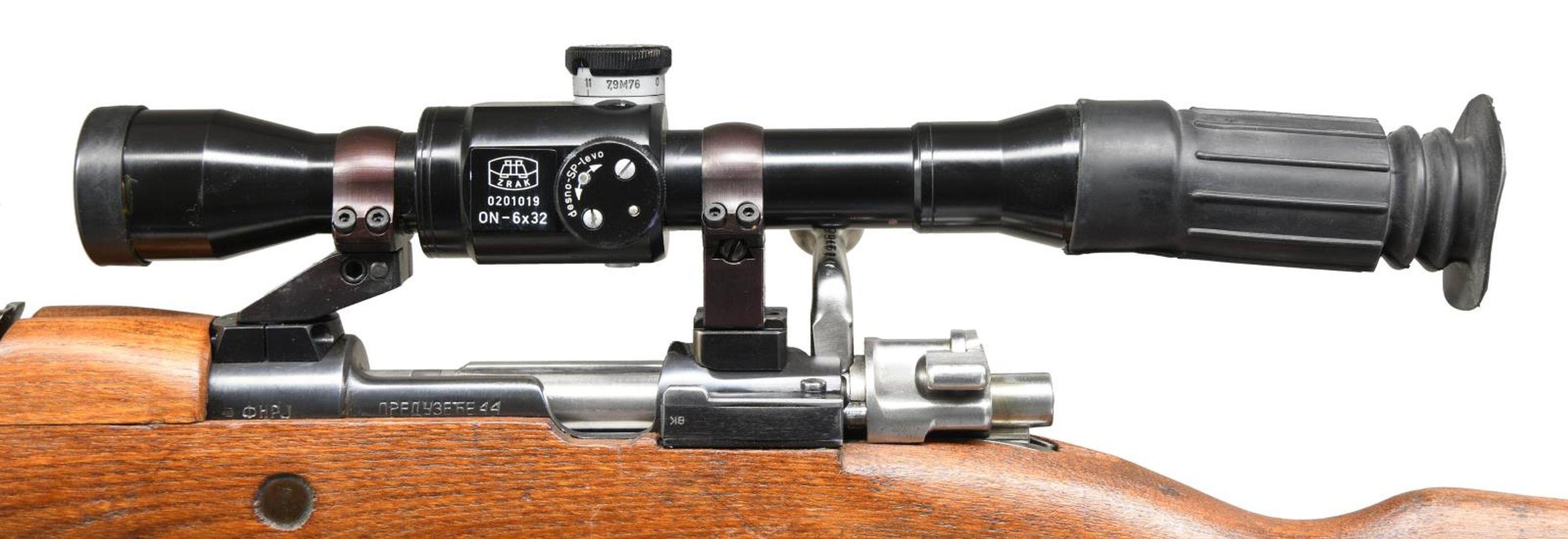 YUGO M48 MAUSER BOLT ACTION SNIPER RIFLE.