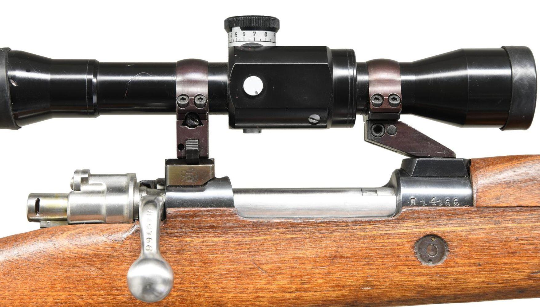 YUGO M48 MAUSER BOLT ACTION SNIPER RIFLE.