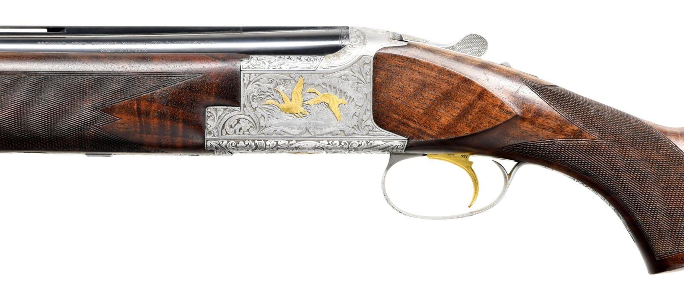 RARE SIGNED BROWNING P2 Q PRESENTATION GRADE