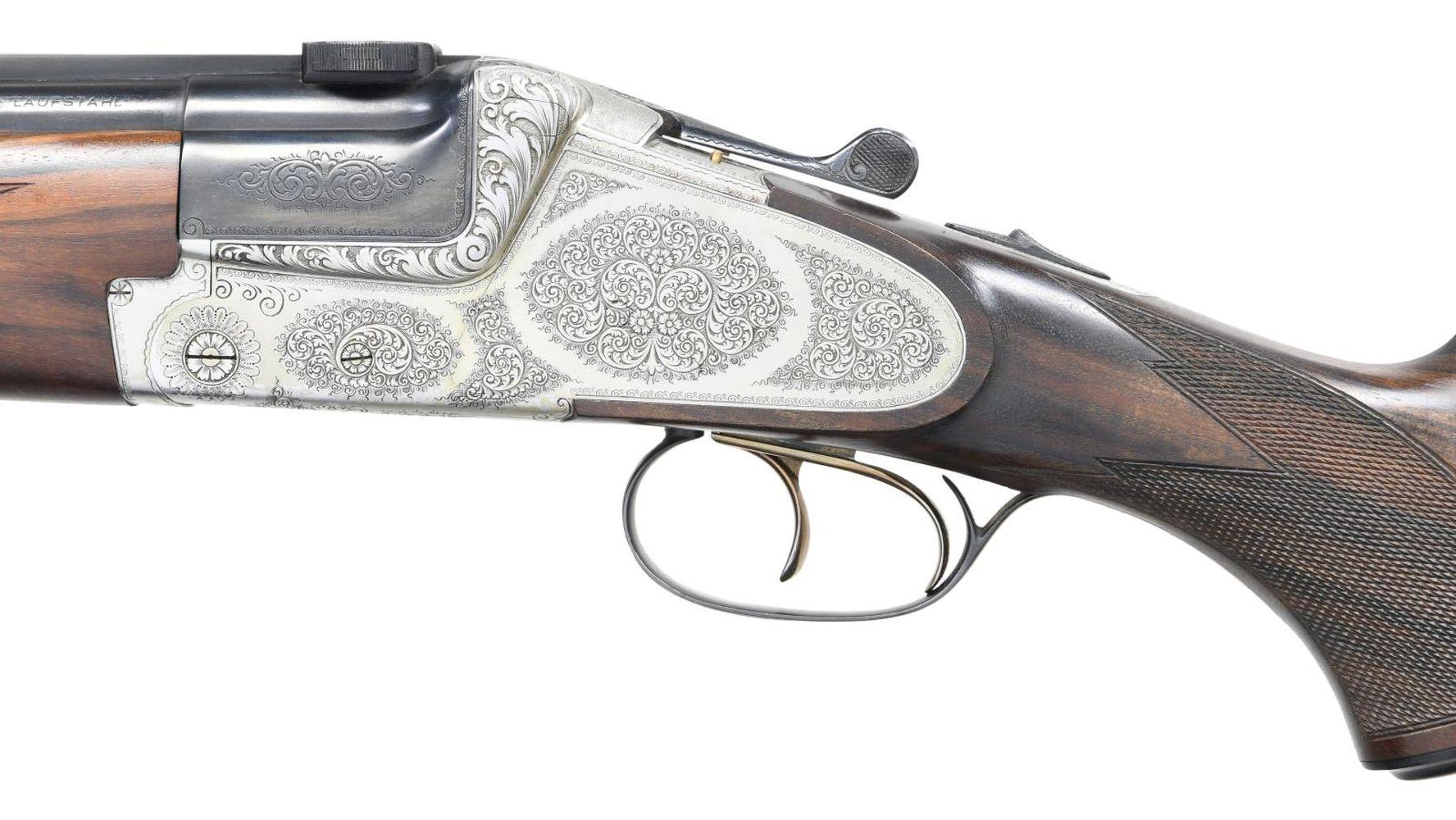 F. W. HEYM MODEL 55 SIDELOCK EJECTOR O/U DOUBLE