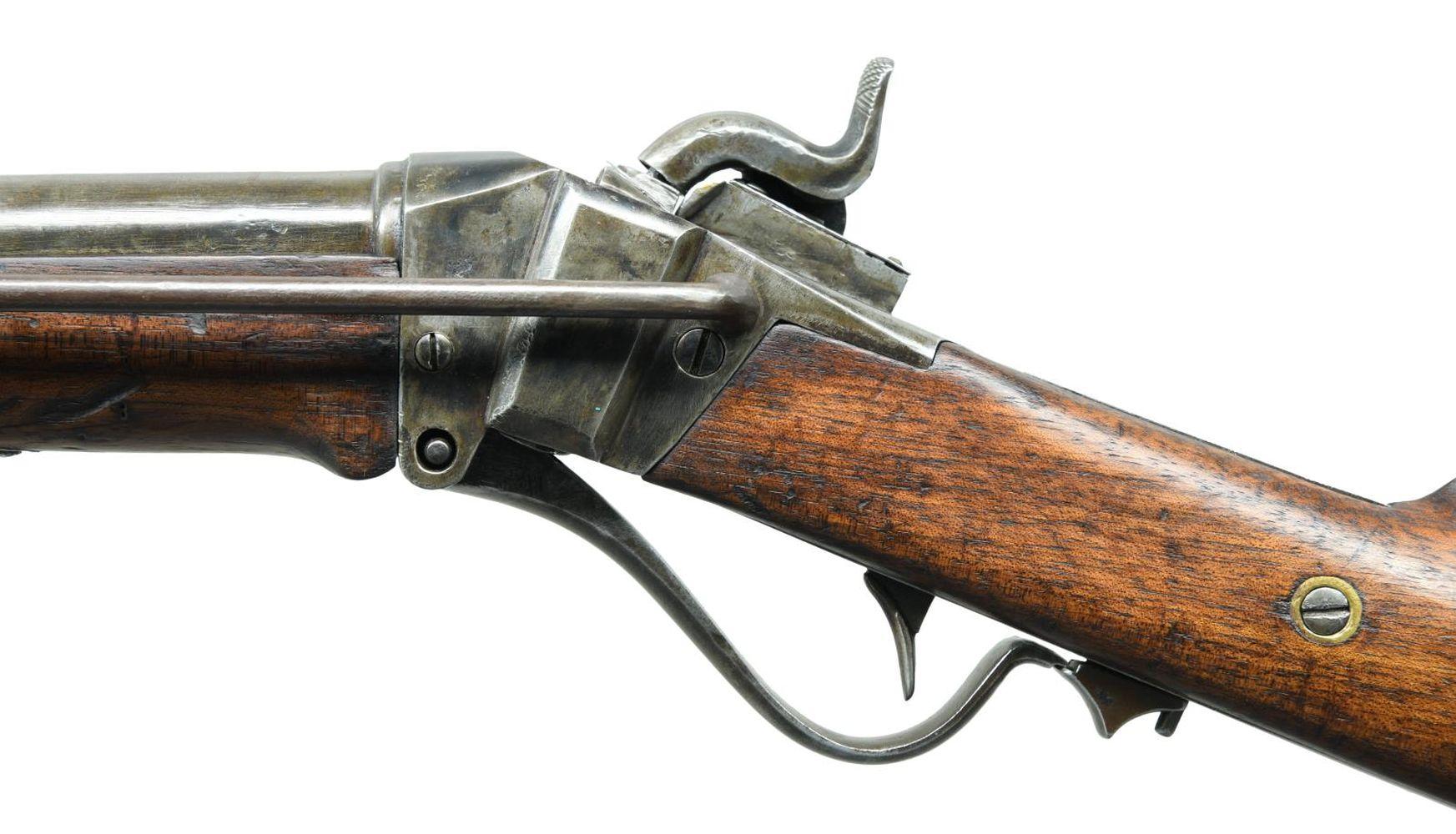 COMPOSITE SHARPS 1853 PERCUSSION CARBINE.