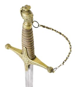 2 US STAFF OFFICERS SWORDS.