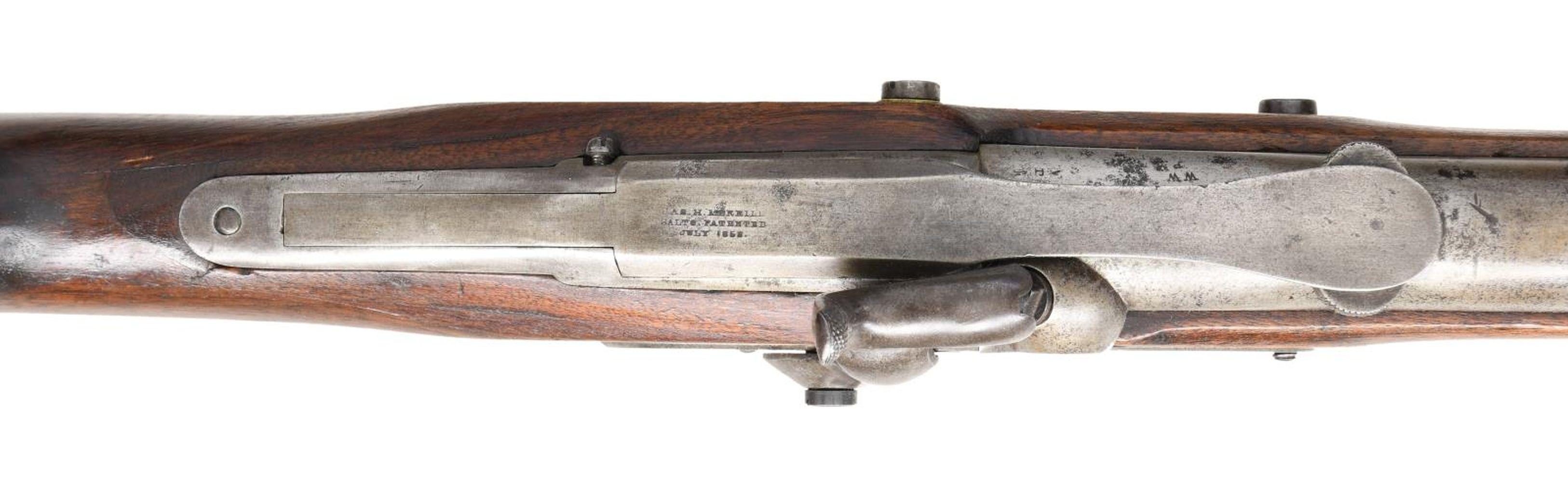 RARE MERRILL ALTERATION OF A US M1841 MISSISSIPPI