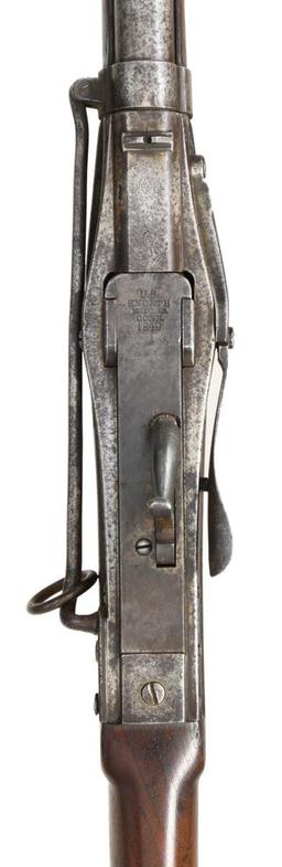 HALL-NORTH 1843 BREECH LOADING PERCUSSION CARBINE.