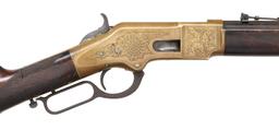 BEAUTIFULLY ENGRAVED PRESENTATION WINCHESTER 1866