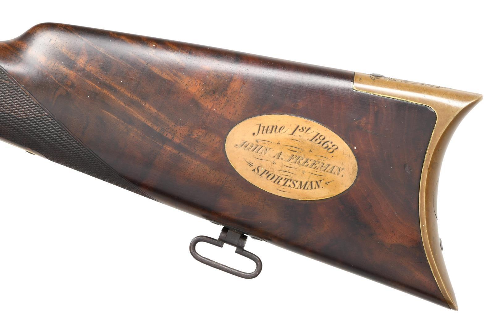 BEAUTIFULLY ENGRAVED PRESENTATION WINCHESTER 1866
