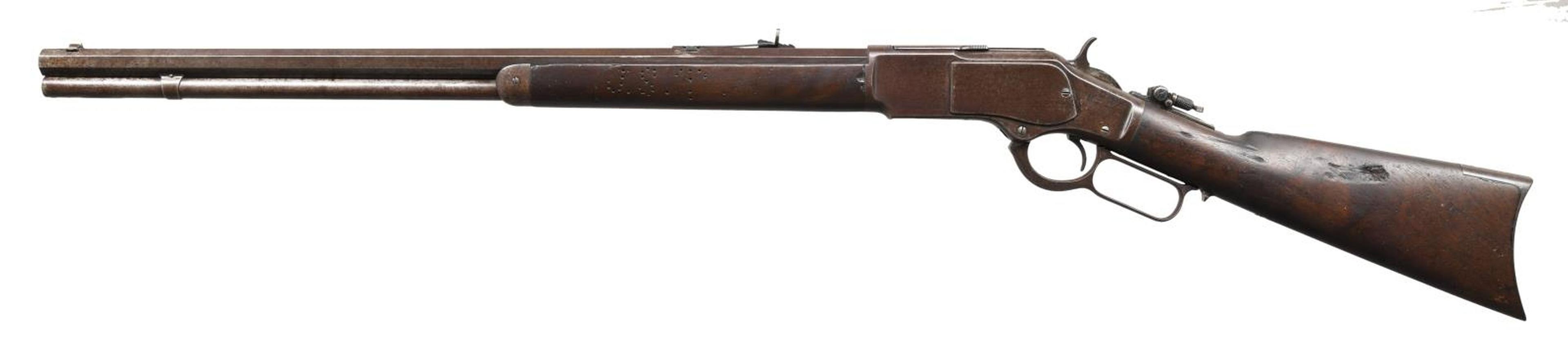 WINCHESTER 1873 3RD MODEL LEVER ACTION RIFLE WITH