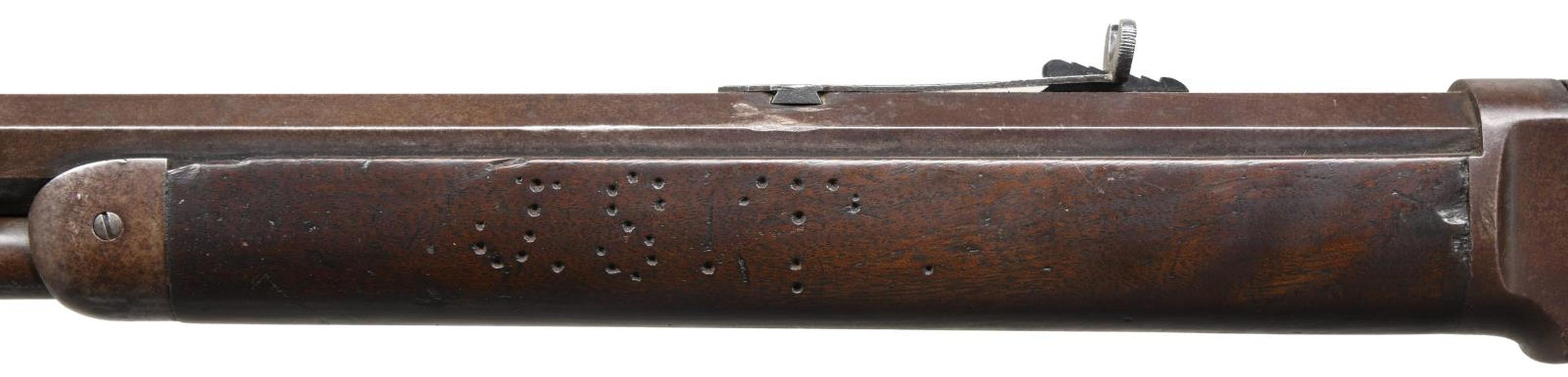 WINCHESTER 1873 3RD MODEL LEVER ACTION RIFLE WITH