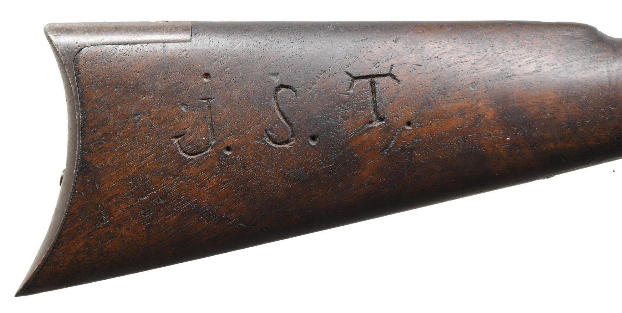 WINCHESTER 1873 3RD MODEL LEVER ACTION RIFLE WITH
