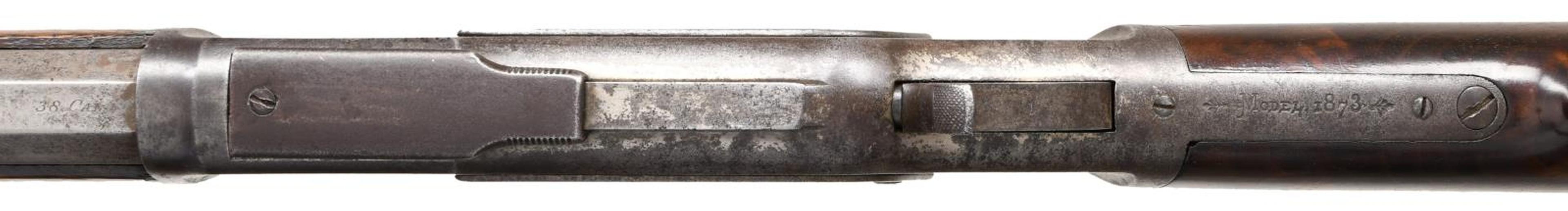 WINCHESTER 1873 3RD MODEL LEVER ACTION RIFLE.
