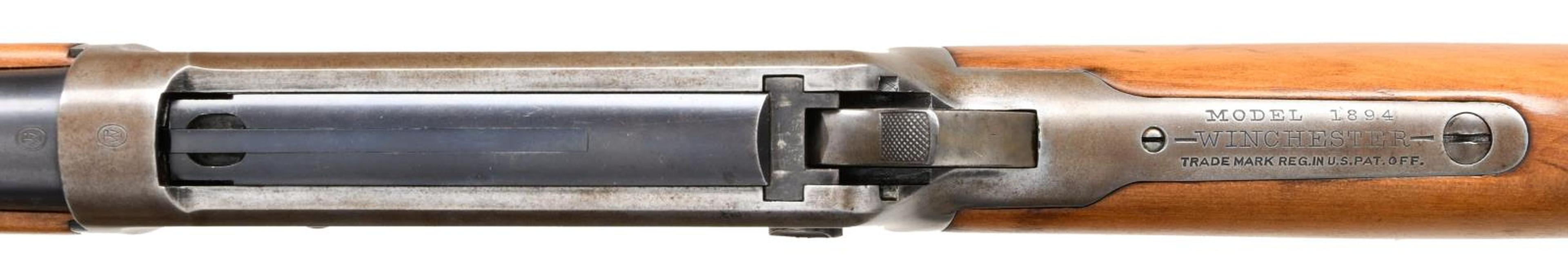 PRE-WAR WINCHESTER MODEL 94 LEVER ACTION SADDLE.