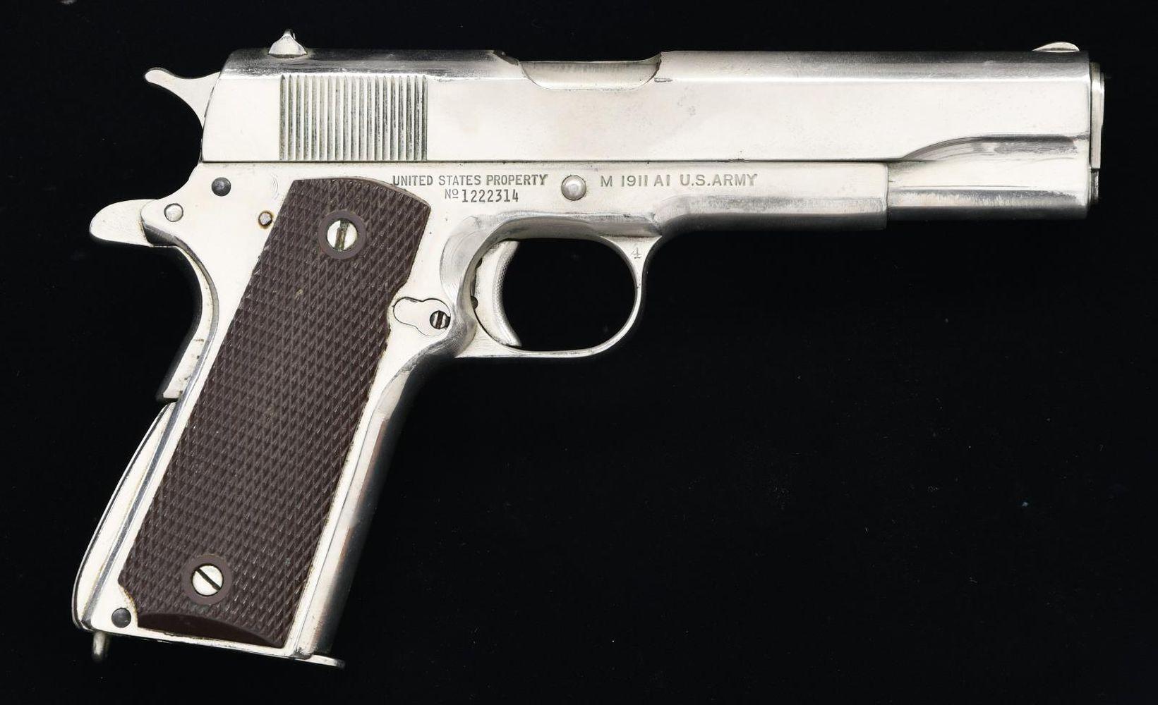 ITHACA MODEL 1911A1 SEMI AUTO PISTOL.
