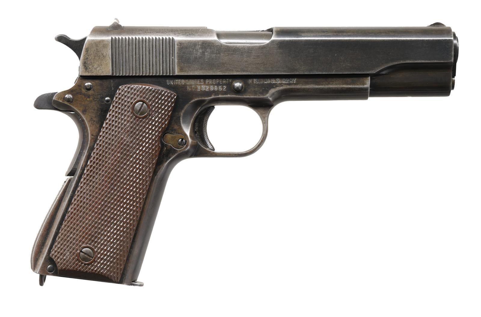 REMINGTON RAND 1911A1 SEMI AUTO PISTOL.