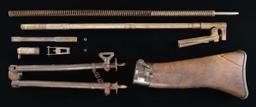 ASSORTED PARTS FOR KNORR-BREMISE MACHINE GUN.