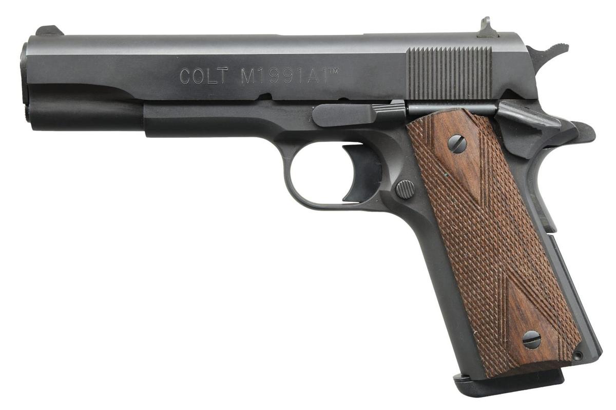 COLT MODEL 1991A1 9mm LUGER SEMI-AUTO PISTOL.