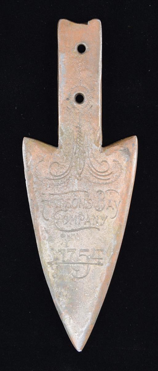 A REVOLUTIONARY WAR STYLE SILVER GORGET & A