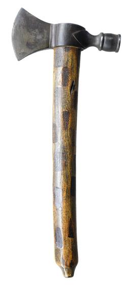 PETITE NATIVE AMERICAN STYLE PIPE TOMAHAWK.