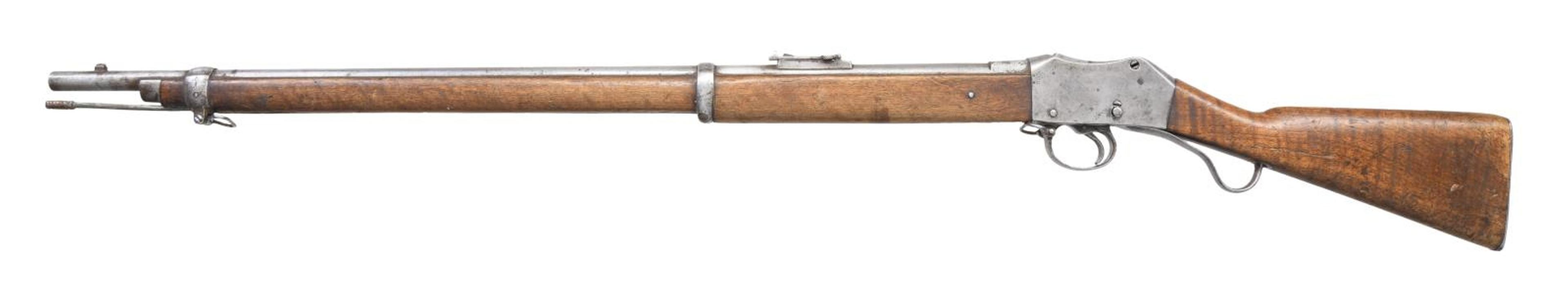 BRITISH MARTINI HENRY SINGLE SHOT MILITARY RIFLE