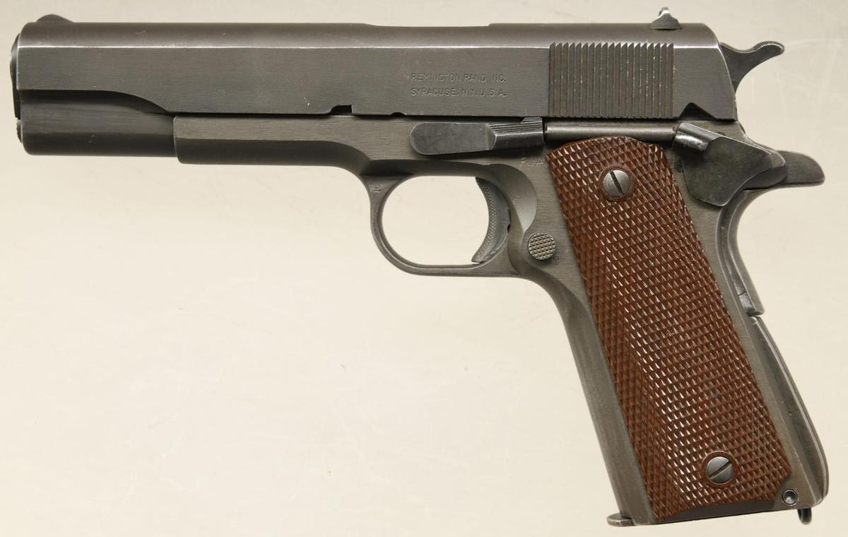 WWII 1943 REMINGTON RAND 1911A1 U.S. ARMY SEMI