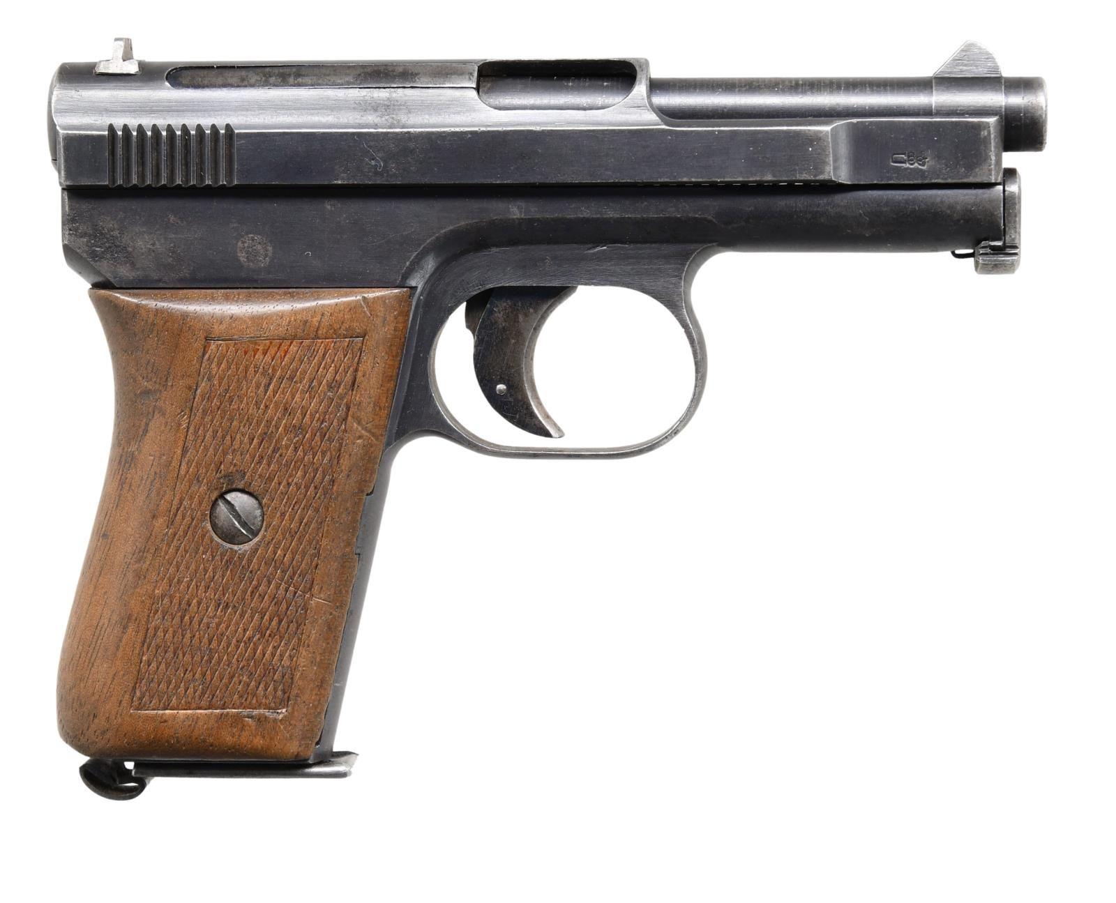 MAUSER MODEL 1910 SEMI AUTO PISTOL.