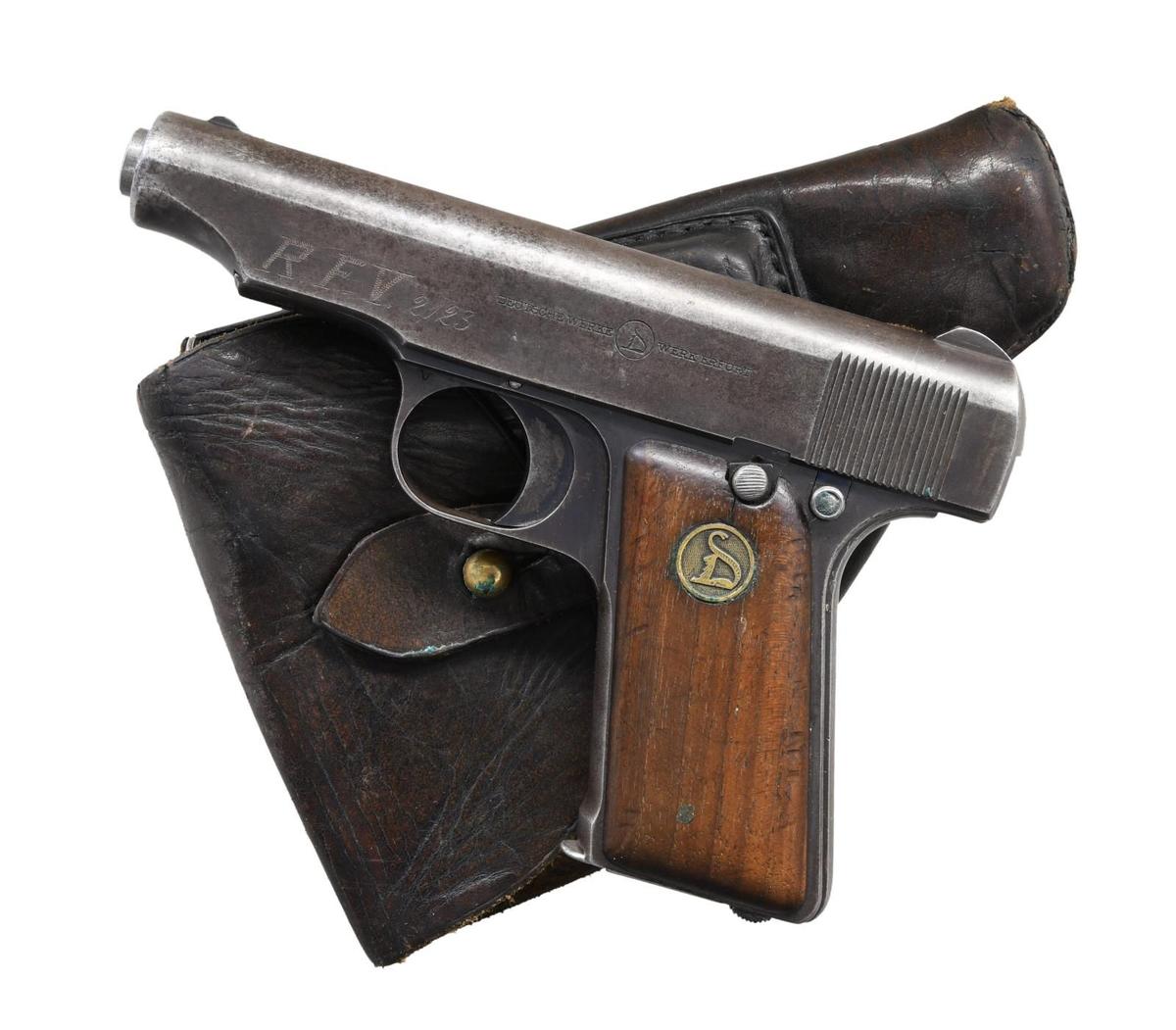 RFV MARKED ORTGIES SEMI AUTO PISTOL.