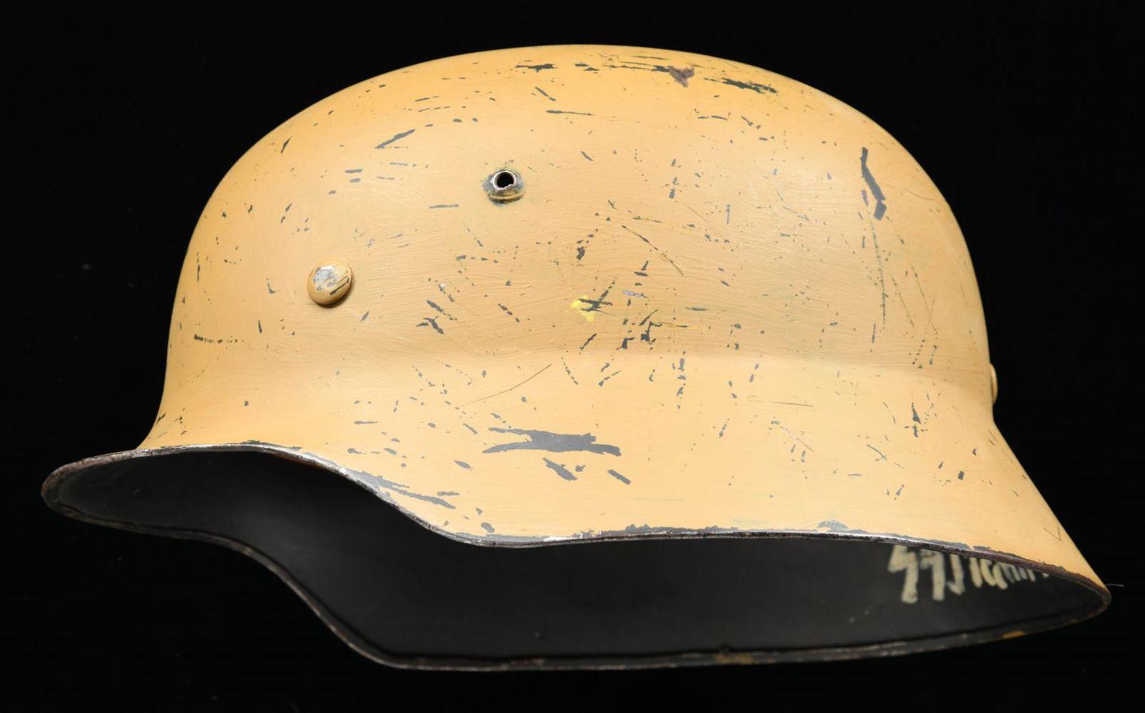 WWII STYLE SS TROPICAL HELMET.