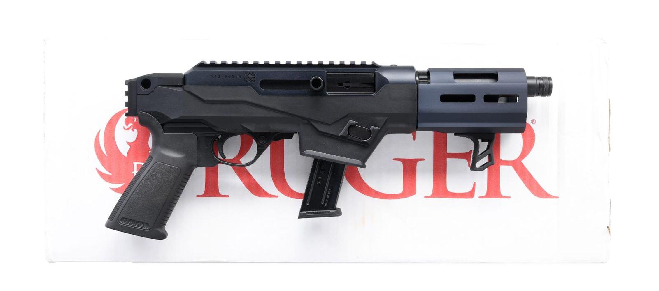 RUGER 9MM LUGER PC CHARGER SEMI-ATUO PISTOL.