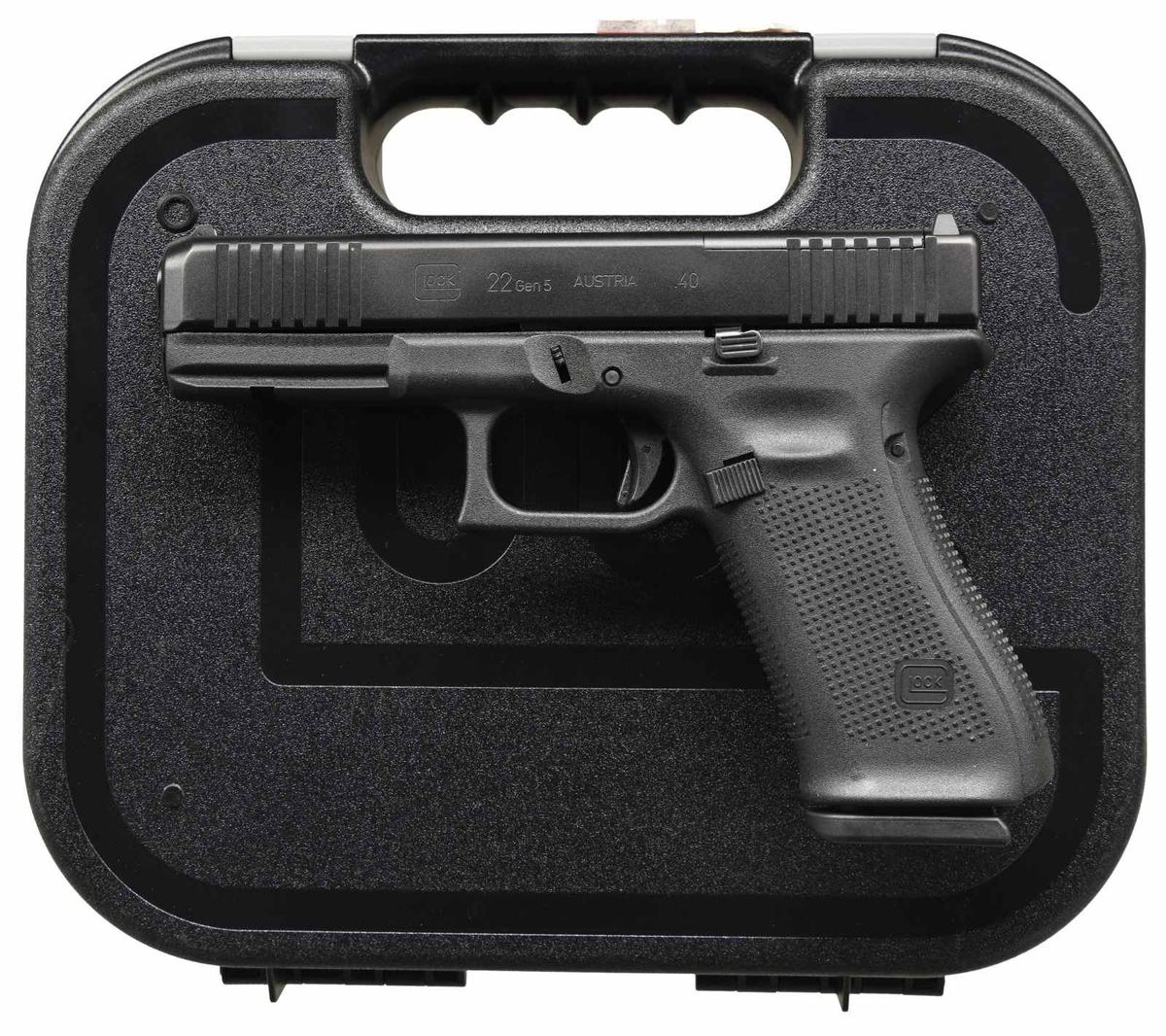 GLOCK 22 GEN5 MOS SEMI AUTO PISTOL.