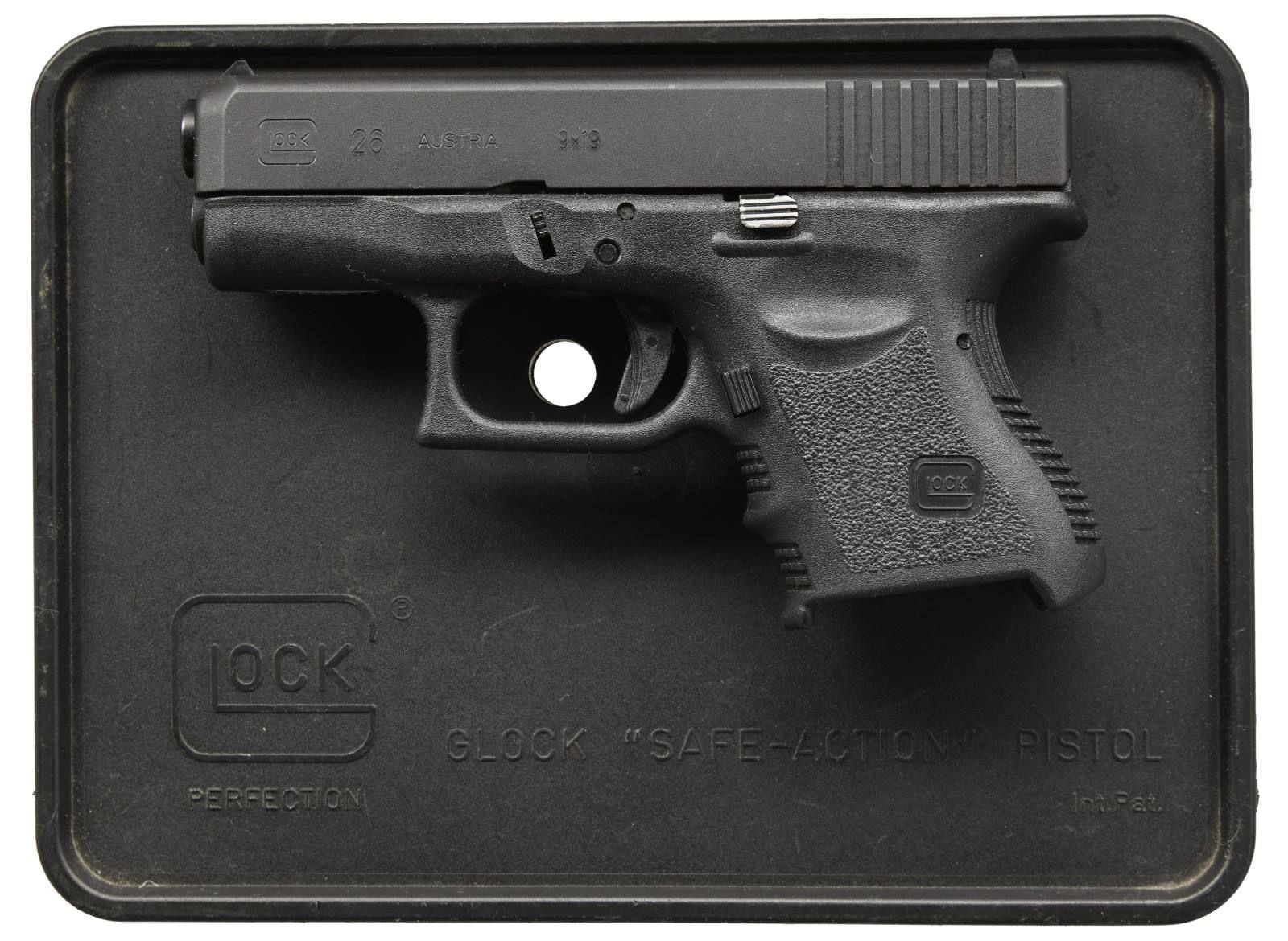 GLOCK 26 SEMI AUTO PISTOL.
