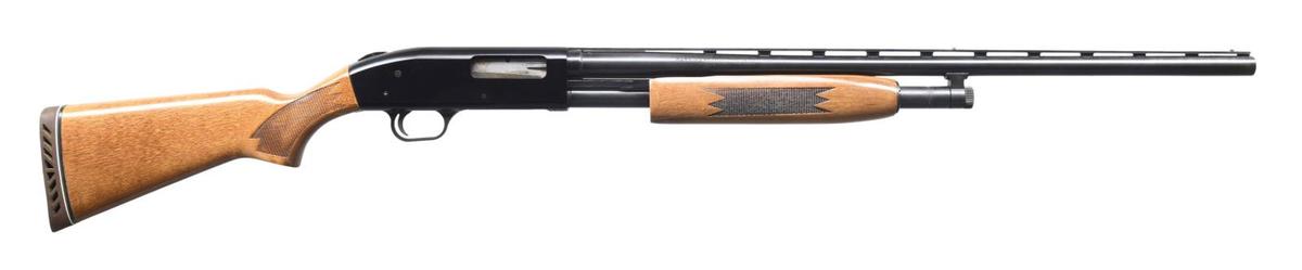 MOSSBERG MODEL 500C PUMP ACTION SHOTGUN.