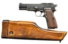 INGLIS MKI* SEMI AUTO PISTOL.