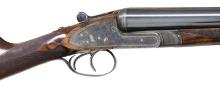 H. J. HUSSEY LTD SIDELOCK SHOTGUN.