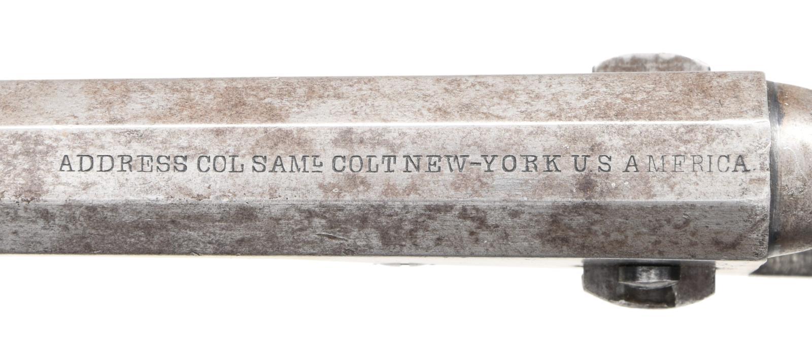 CIVIL WAR COLT 1849 REVOLVER INSCRIBED TO "RICHARD