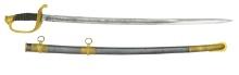 US M1850 FOOT OFFICER’S SWORD BY AMES.