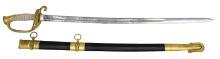 US M1852 NAVAL OFFICER’S SWORD BY AMES.