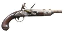 US MODEL 1816 SIMEON NORTH FLINTLOCK PISTOL.