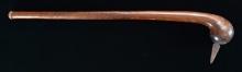 CREE NATIVE AMERICAN WAR CLUB.