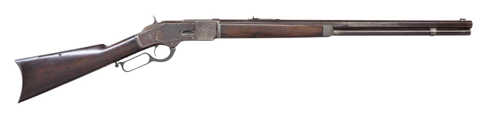 WINCHESTER 1873 1ST MODEL LEVER ACTION RIFLE.