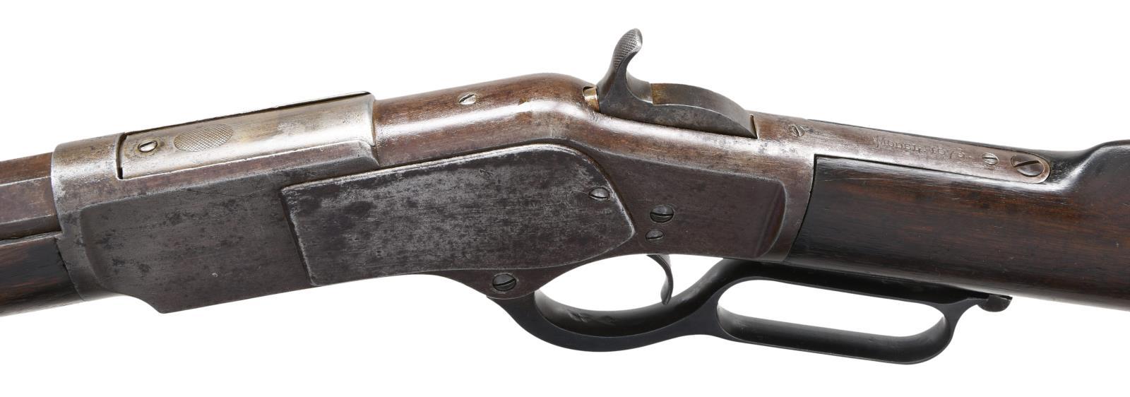 WINCHESTER 1873 1ST MODEL LEVER ACTION RIFLE.