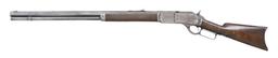 WINCHESTER 1876 HEAVY BARREL LEVER ACTION RIFLE.