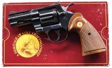 VERY RARE COLT 3" COMBAT PYTHON REVOLVER.