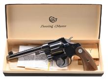 COLT NEW SERVICE SHOOTING MASTER DA REVOLVER.