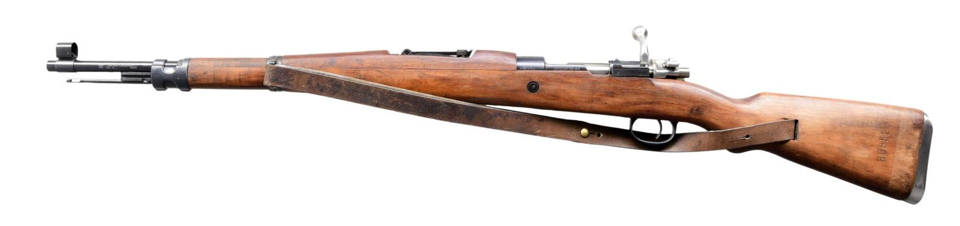 LOT OF TWO MILITARY SURPLUS BOLT ACTION RIFLES.
