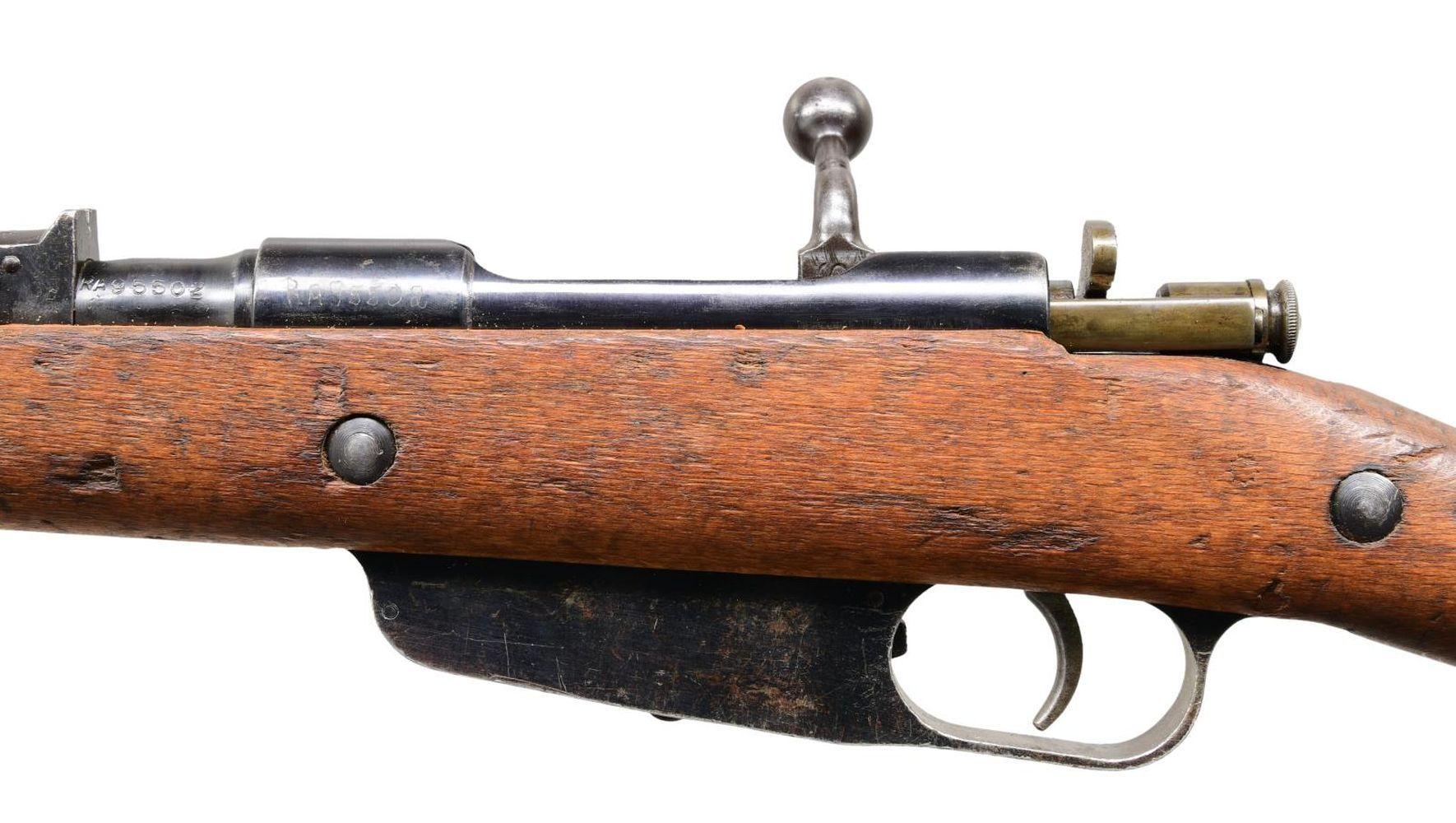 LOT OF TWO MILITARY SURPLUS BOLT ACTION RIFLES.