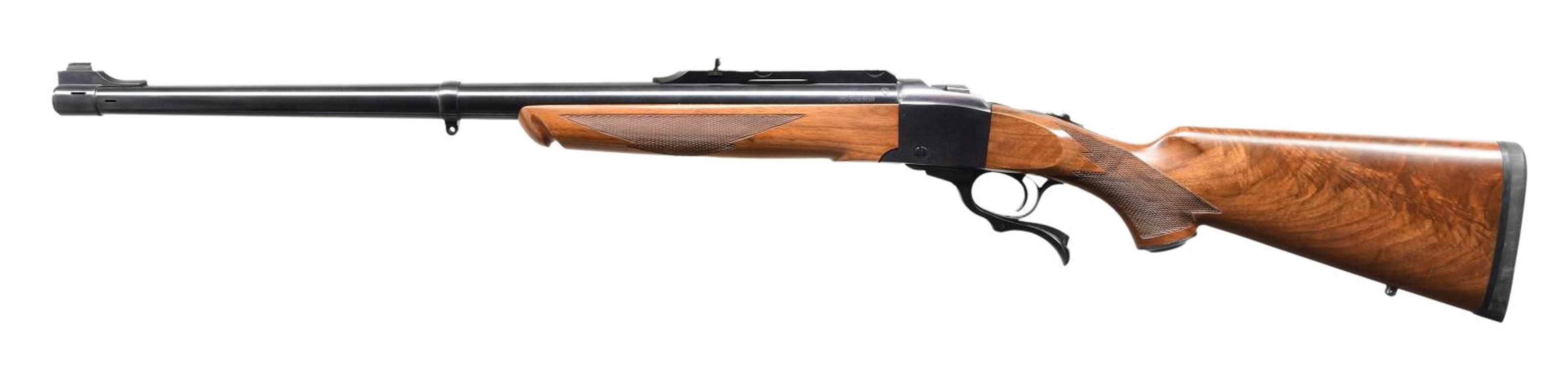 RUGER 416 REM. MAG. No. 1-H FALLING BLOCK RIFLE.