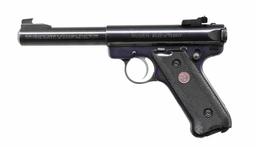 RUGER MKII TARGET SEMI-AUTO PISTOL.