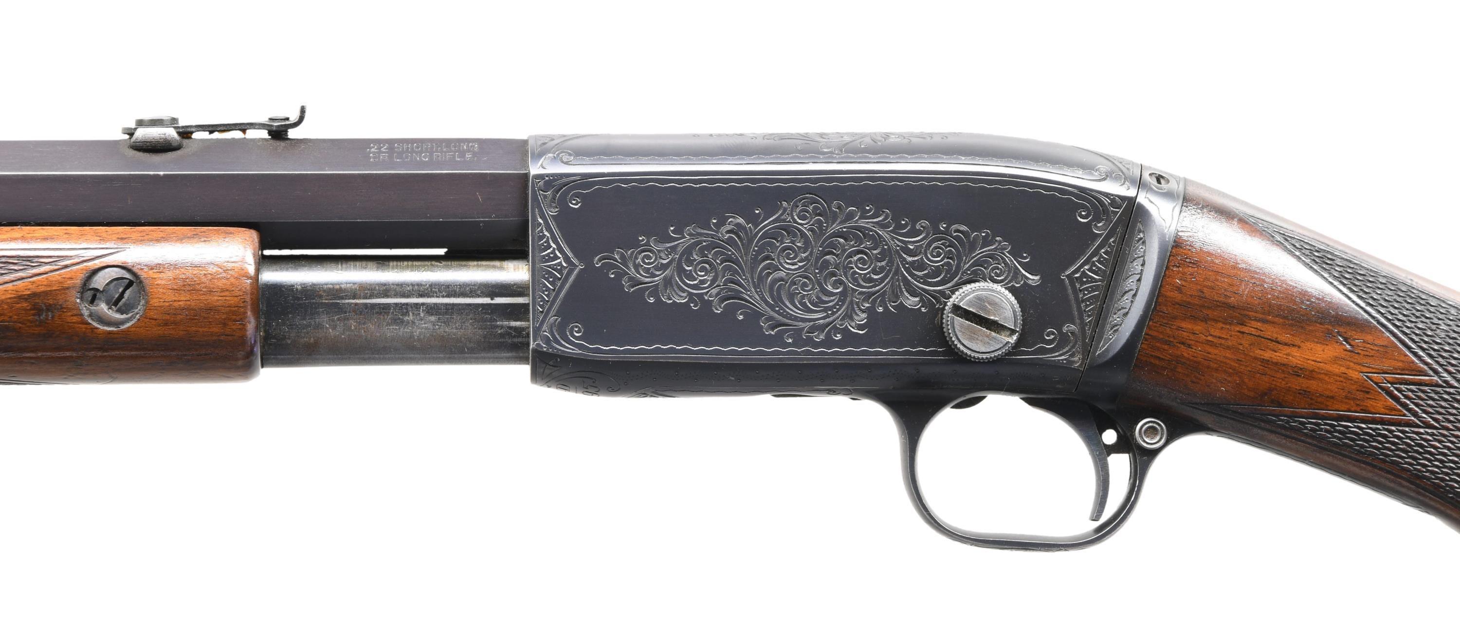 DESIRABLE REMINGTON 12D PEERLESS GRADE PUMP RIFLE