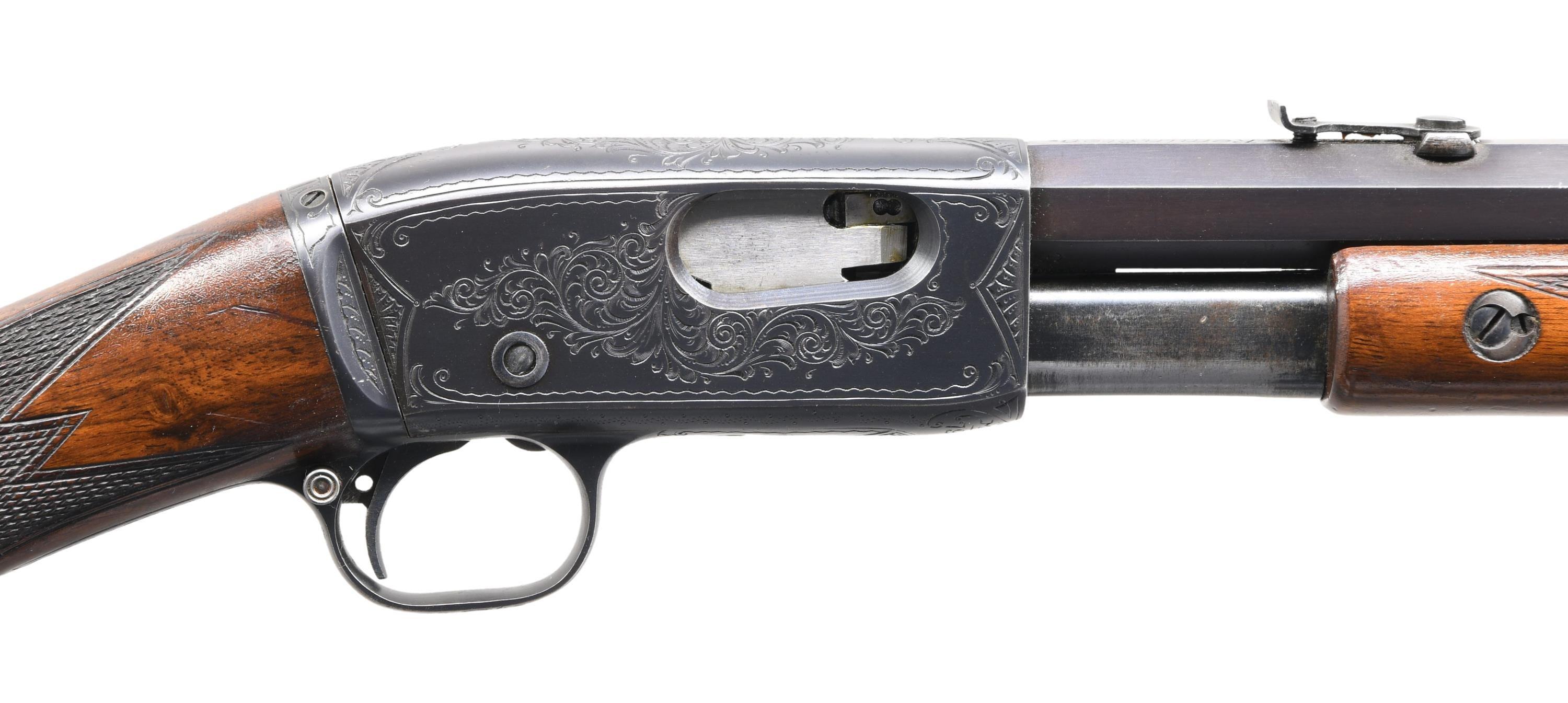 DESIRABLE REMINGTON 12D PEERLESS GRADE PUMP RIFLE