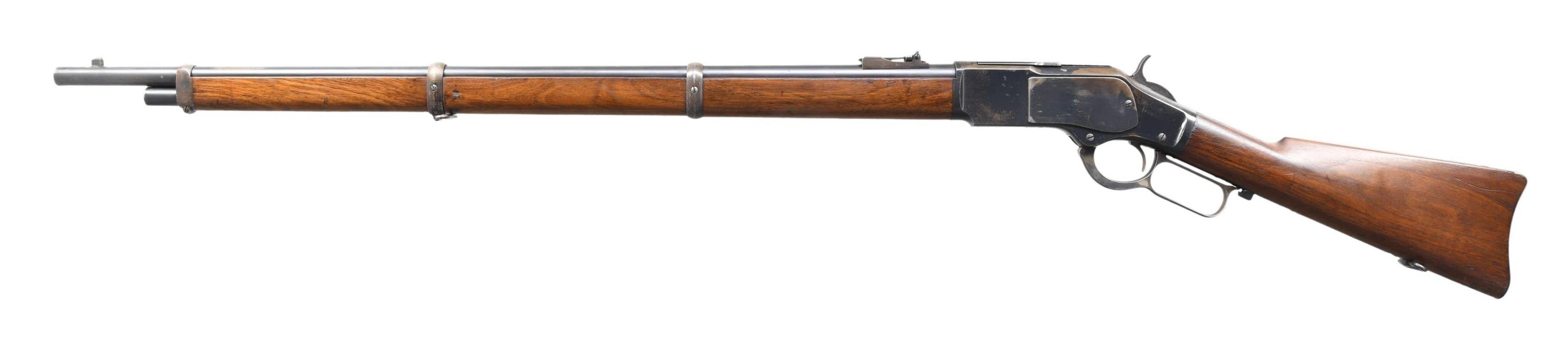 WINCHESTER 1873 LEVER ACTION MUSKET.
