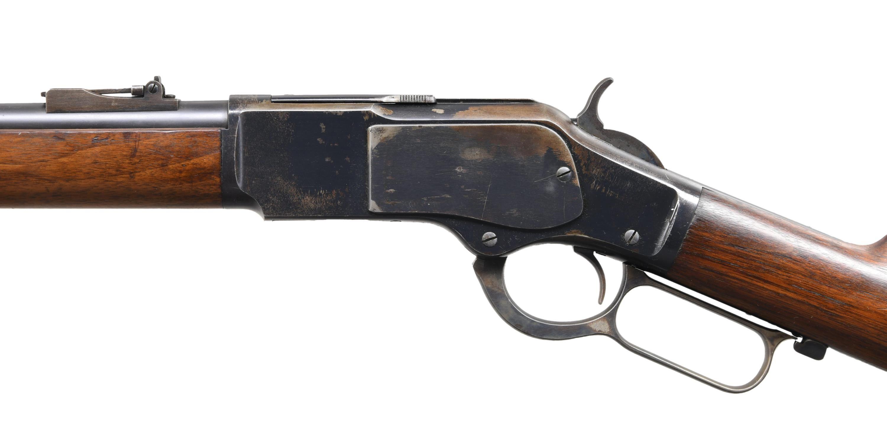 WINCHESTER 1873 LEVER ACTION MUSKET.